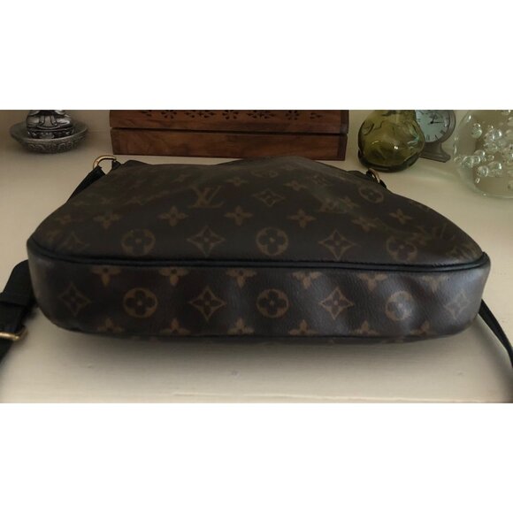 LOUIS VUITTON Bag Authentic Monogram Canvas Odeon PM Messenger Crossbody Shoulde - Picture 9 of 16